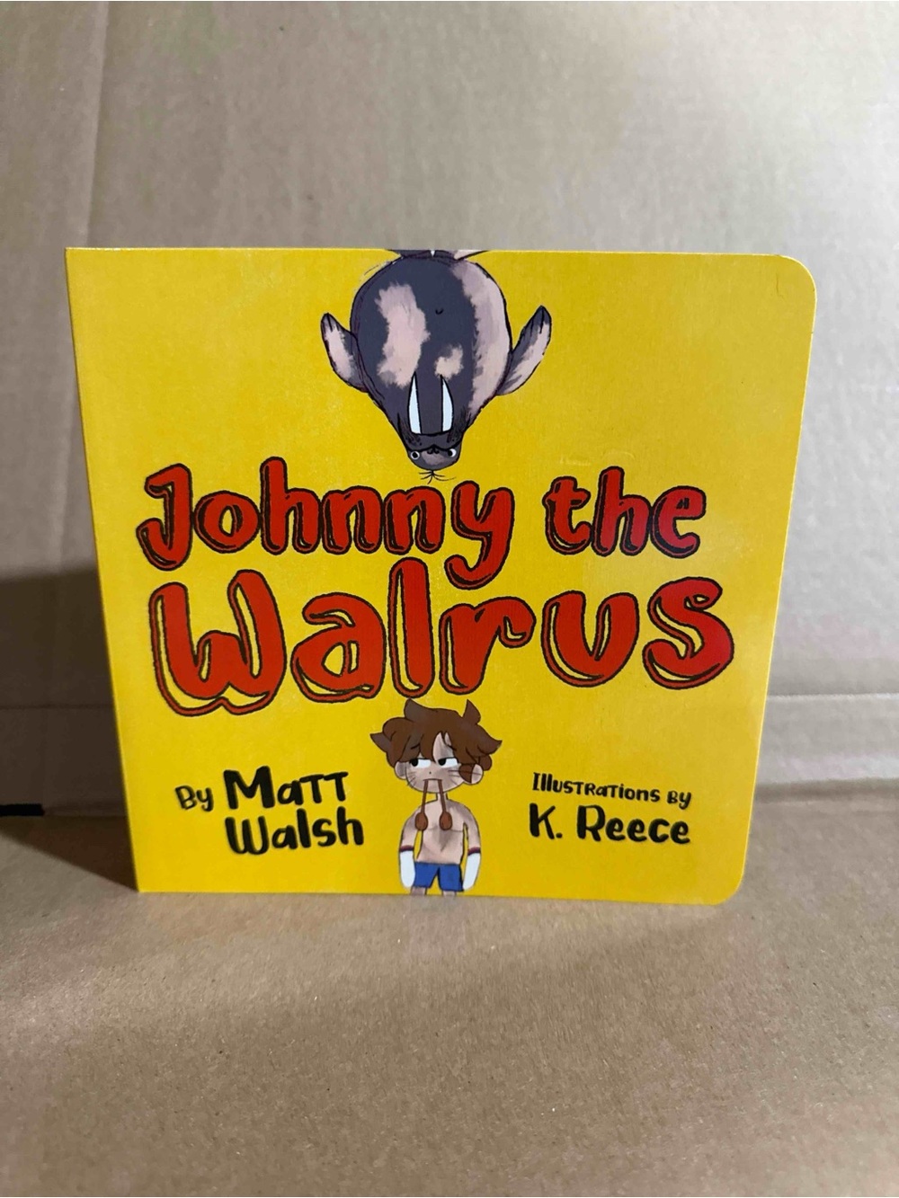 (New) Johnny the Walrus Children's Book On imagination , identity and inclusion